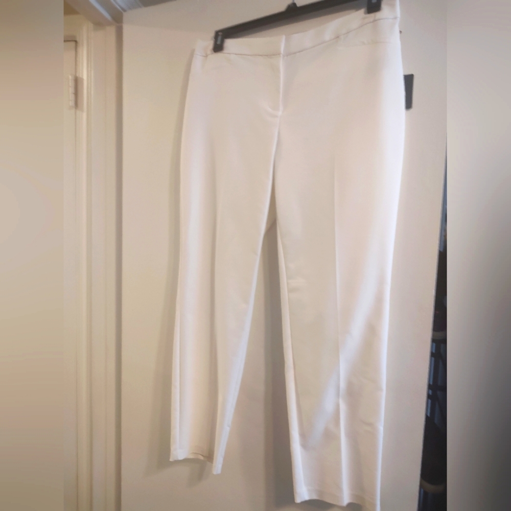 Women's white dress pants size 16